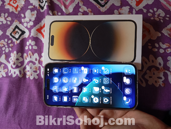 I phone 14 pro max 256